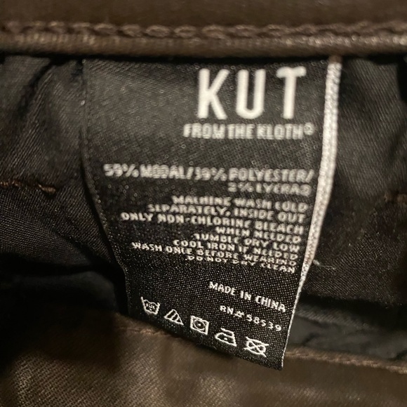 Kut from the Kloth Mia Toothpick Skinny Pant - Picture 3 of 4